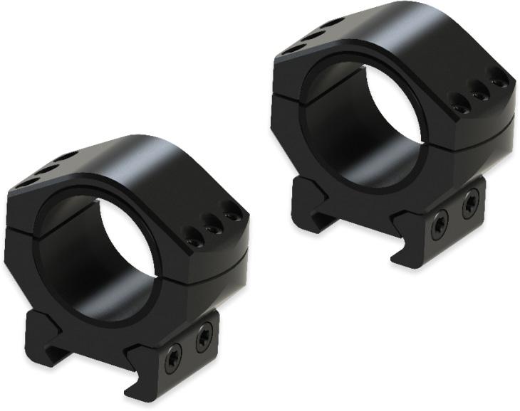 Burris XTR Signature Scope Ring Set 1-Inch 1.00" Height Matte with Pos-Align Inserts