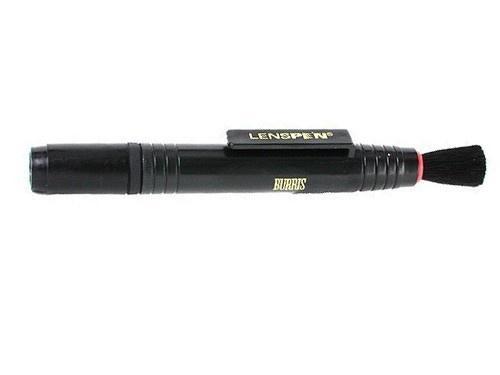 Burris Optic Lens Cleaning Pen – Brush and Self-Replenishing Chamois Pad