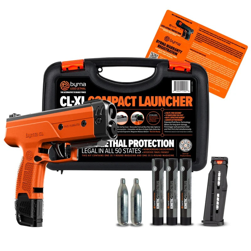 Byrna CL-XL Universal Kit - Orange (CK61600-1-ORN), .61 Caliber