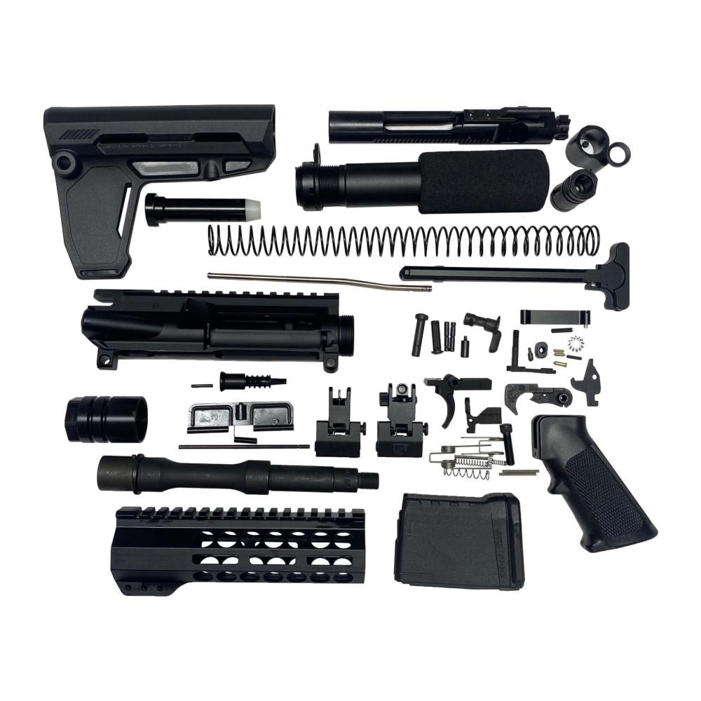 Bowden Tactical AR Pistol Complete Build Kit 10 Inch Handguard