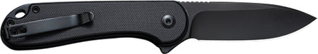 CIVIVI Elementum II 2.96" G-10 Handle Black Stonewash Pocket Knife Clam Pack