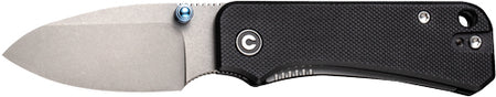 CIVIVI Baby Banter 2.34" Black G10 Handle Gray Stonewashed Blade Folder