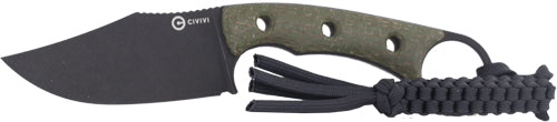 CIVIVI Midwatch 3.39" Green Micarta/Black Stonewash Pocket Knife