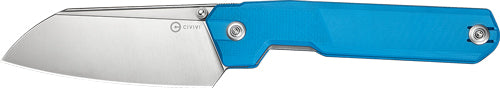 CIVIVI Hid 4.14" Blue G-10 Handle Satin Finish Pocket Knife