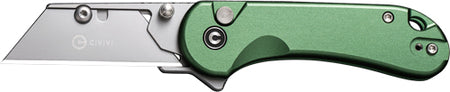 CIVIVI Elementum 2.26" Green Folding Utility Knife with 3 Replacement Blades