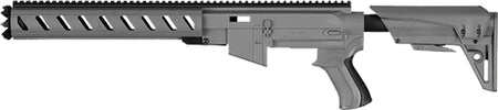 Advanced Technology AR22 Ruger 10/22 Stock System 6-Sided Forend Destroyer Gray