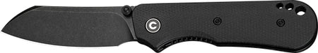 CIVIVI Crabby 2.7" Black Canvas Micarta Handle Black Stonewash Pocket Knife