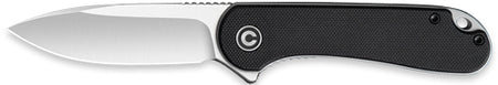 CIVIVI Elementum 2.96" Black G-10 Handle Satin D2 Pocket Knife Clam Pack
