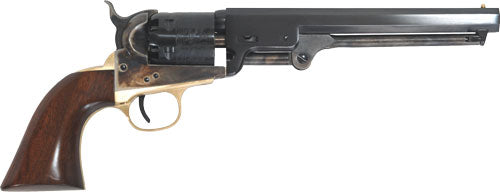 Cimarron 1851 Navy Oval .36 Caliber Black Powder Revolver 7.5-Inch Blued Case Hardened Frame 6 Shot