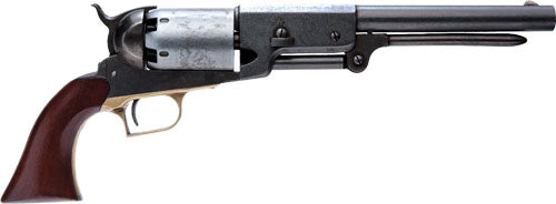 Cimarron 1847 Walker Company F .44 Cal Black Powder Revolver 9-Inch Blued White Steel Cylinder 6 Shot