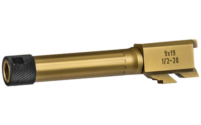 Century Arms Canik TP9 Elite SC Replacement Barrel, 9mm, Fluted & Threaded, PVD Coated PACN0024
