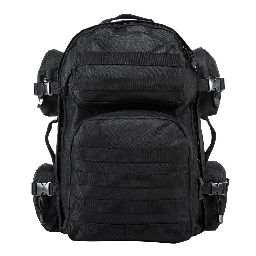 NcStar VISM Black Tactical Backpack with MOLLE Webbing