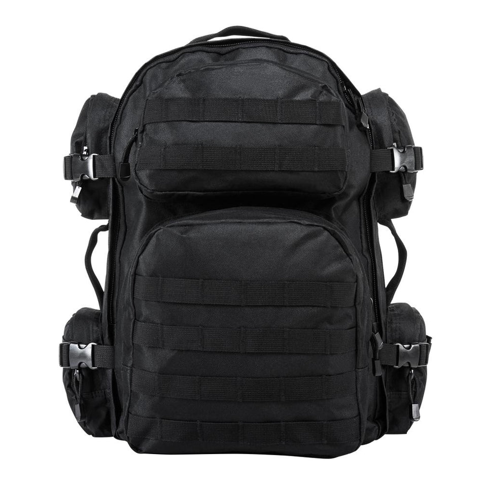 NcStar VISM Black Tactical Backpack with MOLLE Webbing