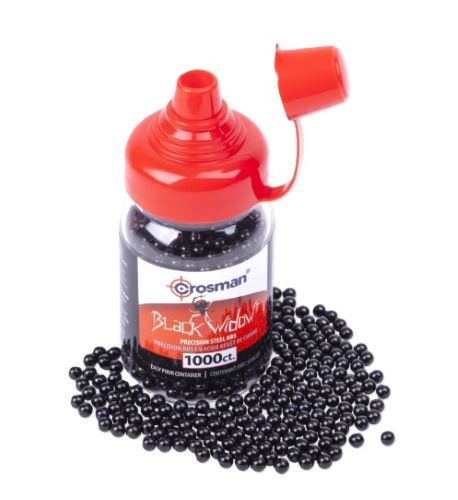 CROSMAN BLACK WIDOW BB'S 4.5MM 1000CT