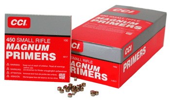 CCI PRIMERS 450 SMALL RIFLE MAGNUM 5000 PACK CASE