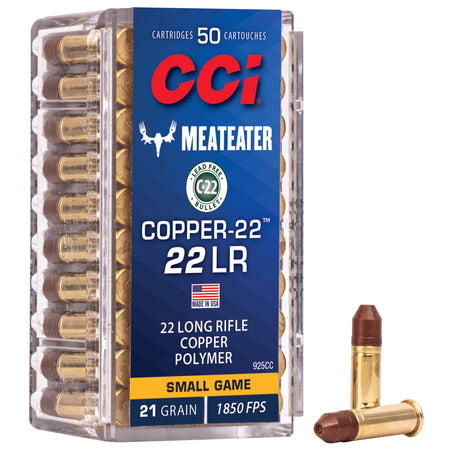 CCI .22 Long Rifle 925CC Copper-22 Copper 21 Grain