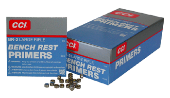 CCI PRIMERS BR2 BENCHREST LARGE RIFLE 5000 PACK CASE