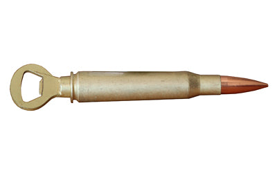 Caliber Gourmet 50 Cal Bullet Bottle Opener, Gold Finish CBG-1016