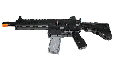 Caliber Gourmet Machine Gun Building Block Toy, 1178-Piece Set, Multi Color CBG-BB-3