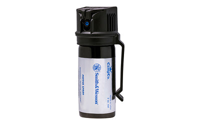 S&W SWP-1300 Fast Acting Pepper Spray, 2 oz, Flip Top Safety, Clip Included, Black