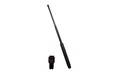 Caliber Gourmet UZI 21-Inch Expandable Steel Baton with Rubber Grip and Holster UZI-EXB-21H