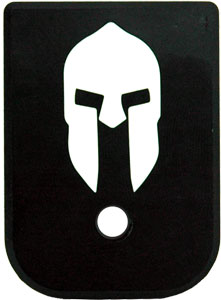 Cruxord Glock Magazine Base Plate Spartan Design Aluminum Gen1-4