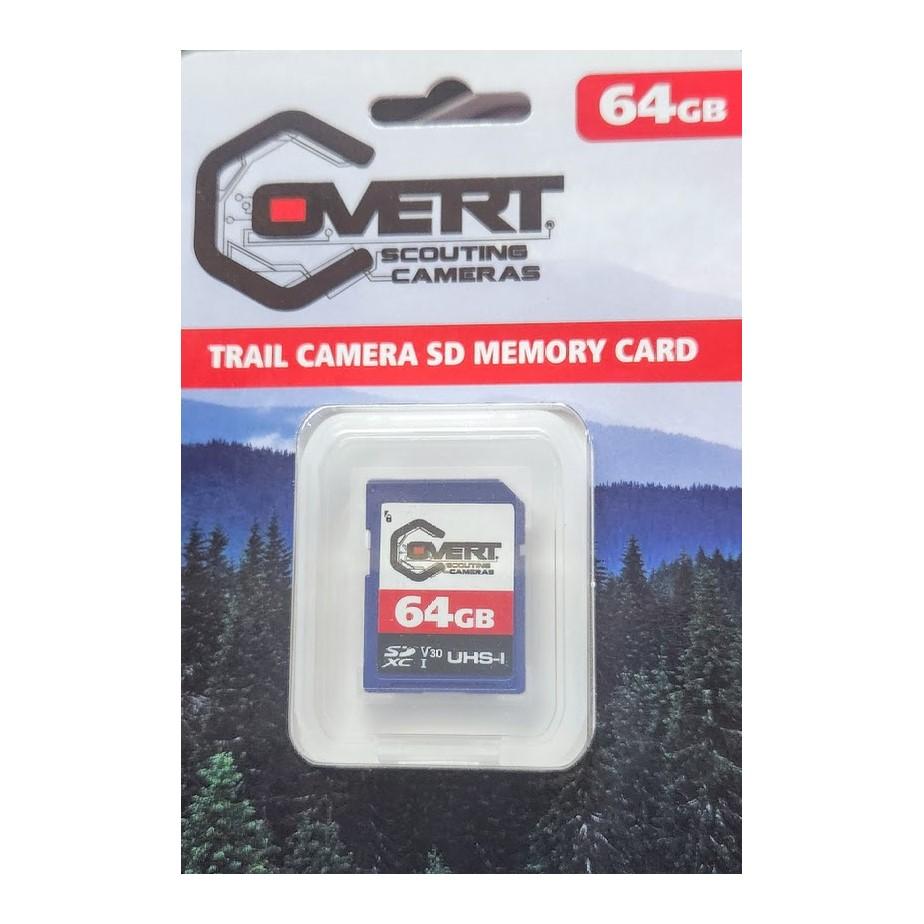 Covert Camera 64GB SD Memory Card for Trail Cameras