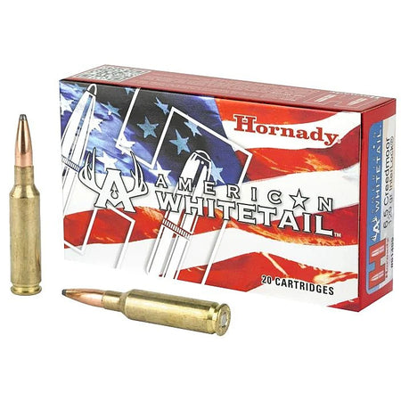 Hornady 6.5mm Creedmoor 81489 American Whitetail InterLock Spire Point 129 Grain