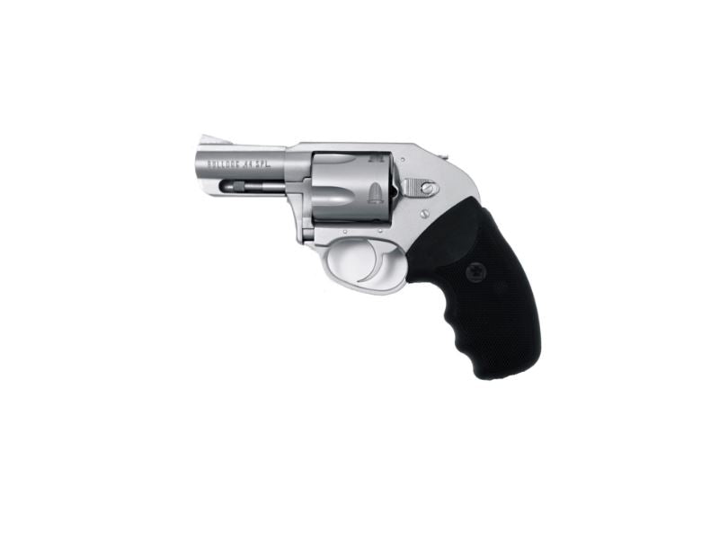 Charter Arms 74410 Bulldog Duty Large 44 Special, 5 Shot 2.50" Matte Stainless Steel Barrel, Cylinder & Frame w/Black Finger Grooved Rubber Grip