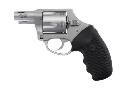Charter Arms 74429 Boomer .44 Special 5-Shot Revolver, 2" Ported Stainless Barrel & Rubber Grip