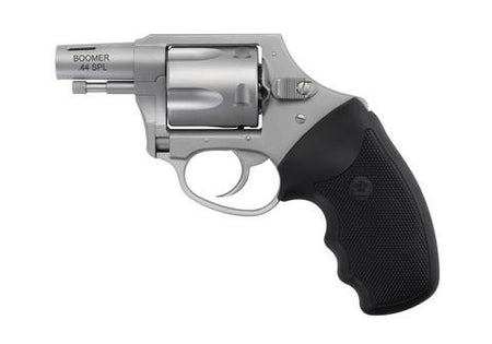 Charter Arms 74429 Boomer .44 Special 5-Shot Revolver, 2" Ported Stainless Barrel & Rubber Grip