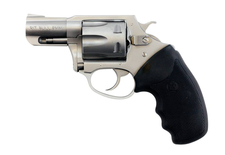 Charter Arms 79920 Pitbull 9mm Luger 5-Shot Revolver, 2.2" Stainless Barrel
