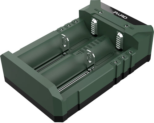 PARD Dual Slot Battery Charger with Indicator