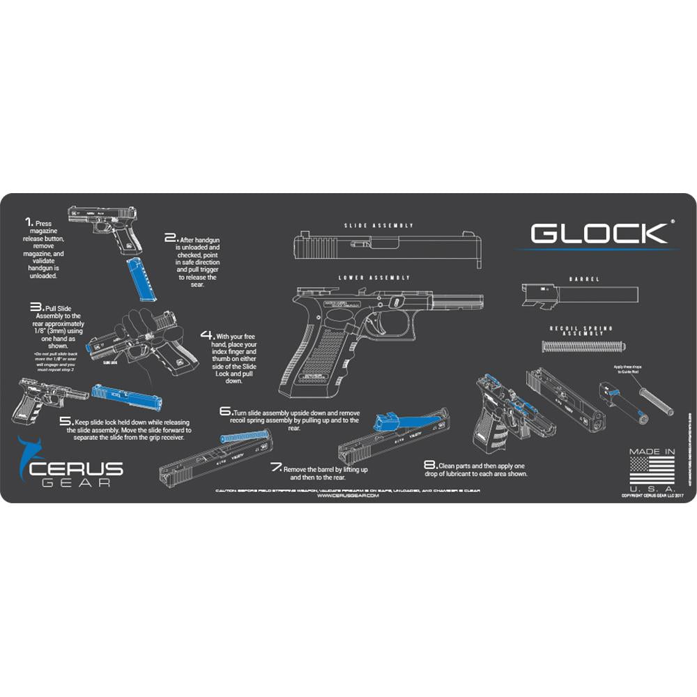 Cerus Gear Gray 12x27 Glock Promat - Step-by-Step Field Strip Instructions
