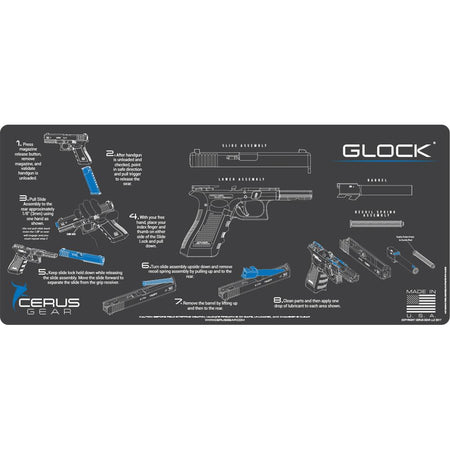 Cerus Gear Gray 12x27 Glock Promat - Step-by-Step Field Strip Instructions