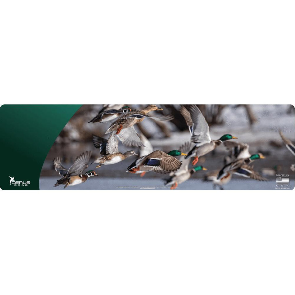 Cerus Gear XXL Wild Ducks 14"x48" ProMat Full Color Gun Cleaning Mat