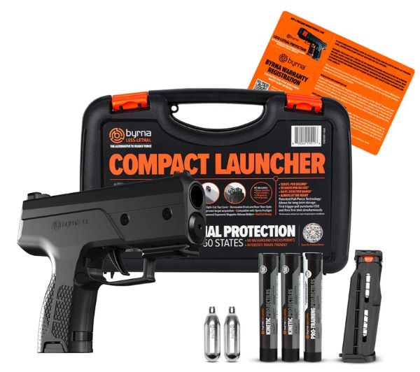 BYRNA CL UNIVERSAL KIT STEEL GRAY W/2 MAGS & PROJTL 61 CAL<