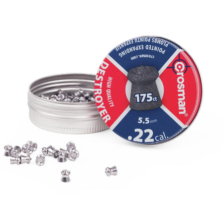 Crosman Destroyer .22 Caliber 5.5mm Pointed Air Rifle Pellets 175/ct
