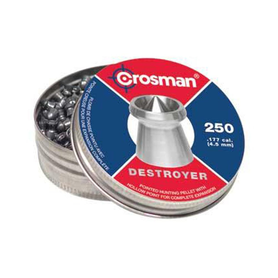 Crosman Destroyer .177 Cal 7.4gr Pointed Hollow Point Hunting Pellets
