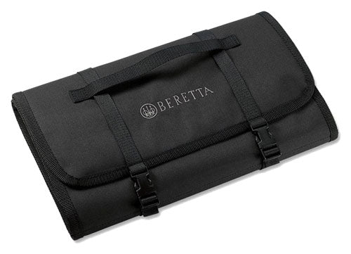 Beretta Black Polyester Folding Gun Cleaning Mat with Zippered Tool Bag