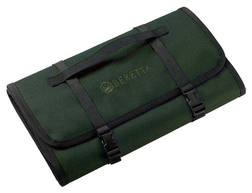 Beretta Green Polyester Folding Gun Cleaning Mat with Zippered Tool Bag