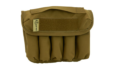 Cole-TAC CD202 Mini Can Caddy Coyote Brown 500 Denier Nylon 5 Suppressor Slots