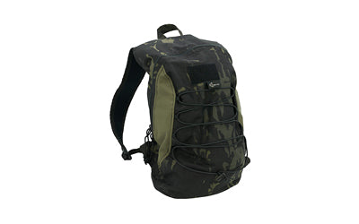 Cole-TAC SP1025 Daypack 18 Liter Multicam Black 500D Cordura Mesh-Backed Shoulder Straps