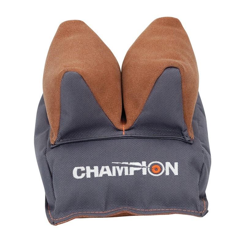 Champion Pre-Filled Rear Shooting Rest Bag Brown and Grey
