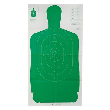 Champion LE B27 Silhouette Shooting Target 24" x 45" Green 10/ct