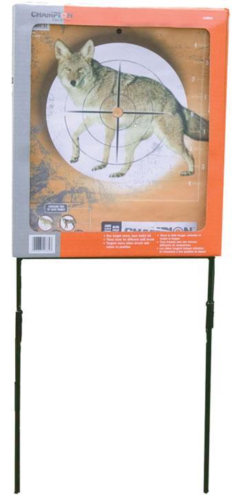 Champion Critter Series Shooting Paper Target Kit with Stand