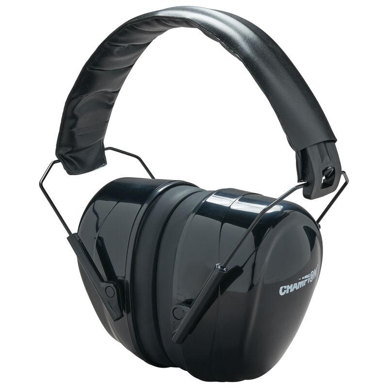 Champion 27dB Passive Hearing Protection Ear Muffs Black