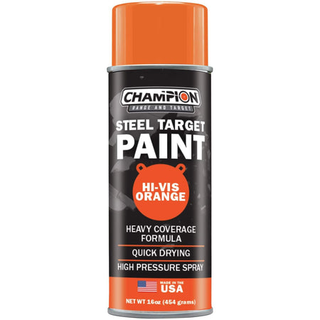 Champion AR500 Steel Shooting Target Spray Paint Orange 16oz