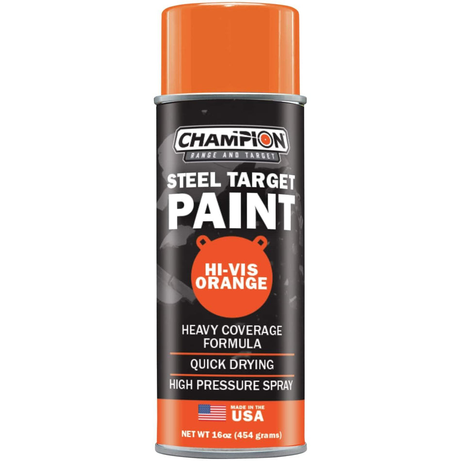 Champion AR500 Steel Shooting Target Spray Paint Orange 16oz