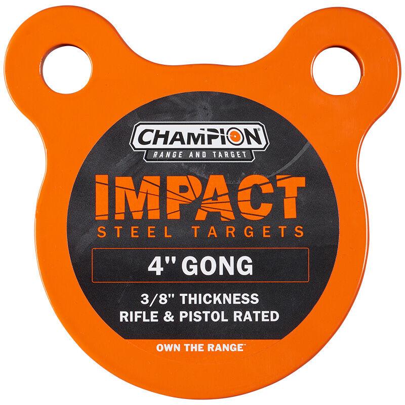 Champion Impact Steel 4 Inch Round Gong Shooting Target